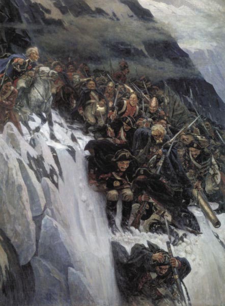 March of Suvorov through the Alps